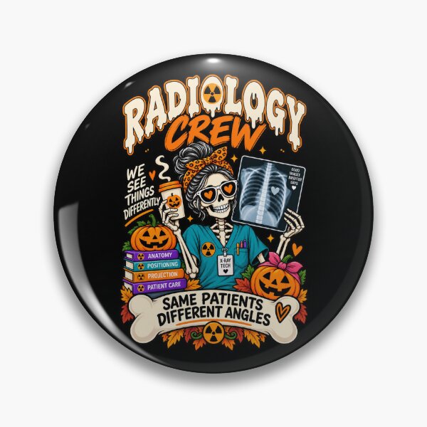 Artikelvorschau, Radiology Crew Same Patients Different Angles .. Halloween X-Ray Tech entworfen und verkauft von Ridaelb.