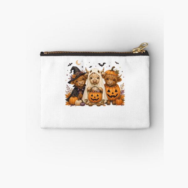 Item preview, Cute Highland Cow Halloween Costume Ghost Witch Pumpkin Trick or Treat designed and sold by DYAFLK.