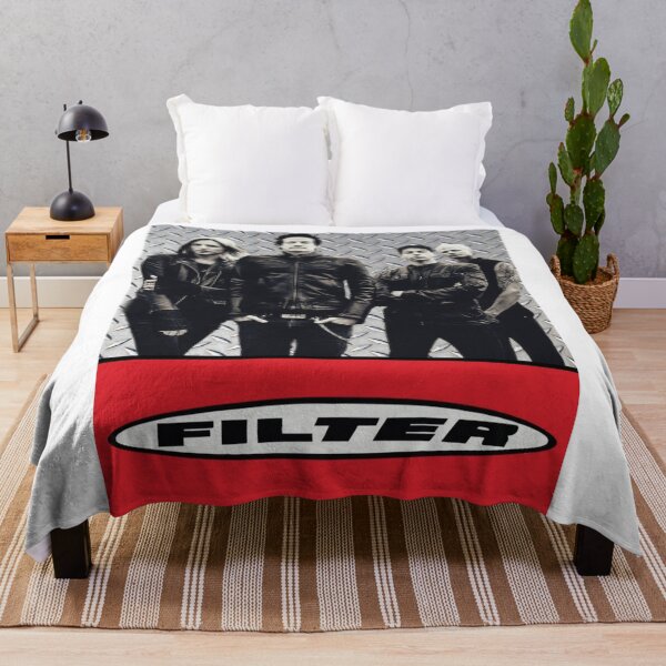 Item preview, Filter Original Custom Vintage Music Band Tee Unique Poster Wall Art designed and sold by Cool Robot Bro..