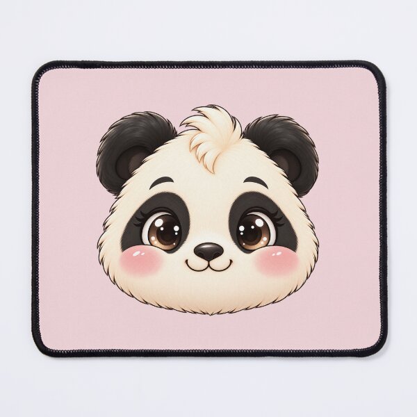 Item preview, Cute Minimal Panda Face – Kawaii Baby Panda designed and sold by HO•Designs.