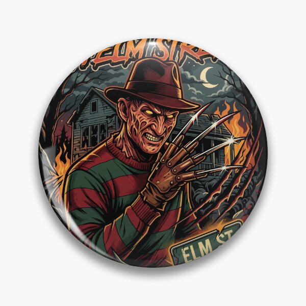 Item preview, Freddy Krueger Nightmare On Elm Street Slasher Horror Villain designed and sold by RatherCreative.