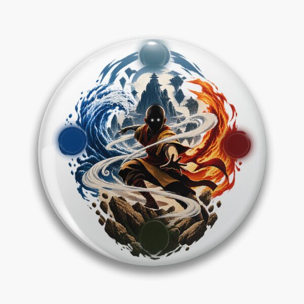 Item preview, Elemental Warrior – Master of the Four Forces designed and sold by ustylelab.