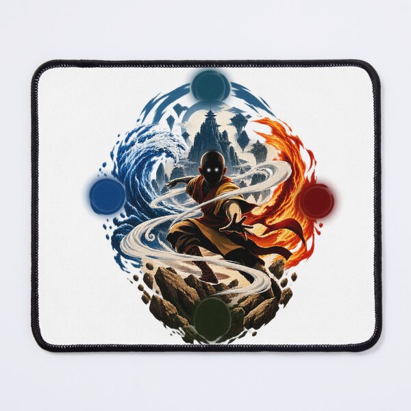 Item preview, Elemental Warrior – Master of the Four Forces designed and sold by ustylelab.