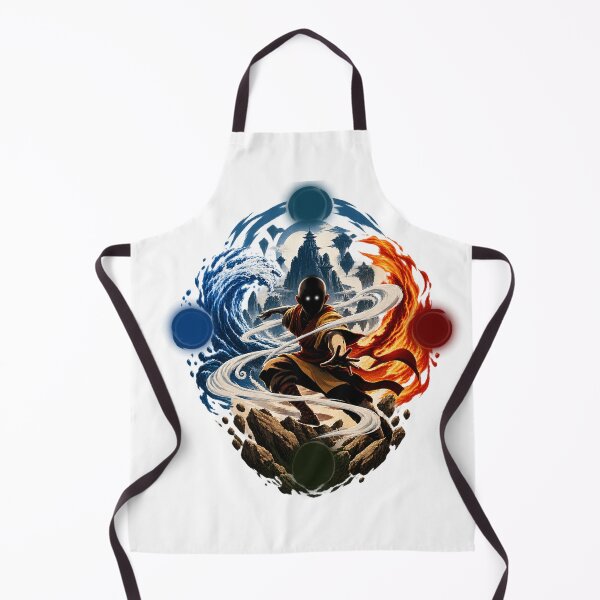 Item preview, Elemental Warrior – Master of the Four Forces designed and sold by ustylelab.