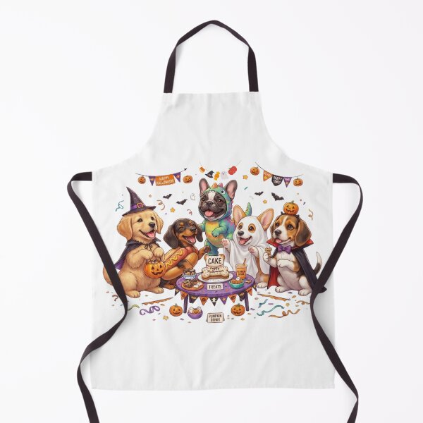 Item preview, Adorable Puppies Halloween Dogs - Spooky Dog Graphic Design designed and sold by VibranPalette.