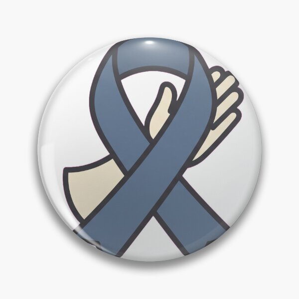 Item preview, Men's Mental Health Ribbon Support Illustration Sticker designed and sold by Ninjacatoff.