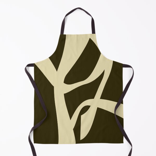 Item preview, Bold Abstract In Beige on Dark Brown designed and sold by studioart.