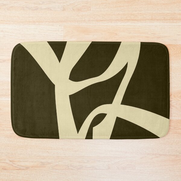 Item preview, Bold Abstract In Beige on Dark Brown designed and sold by studioart.