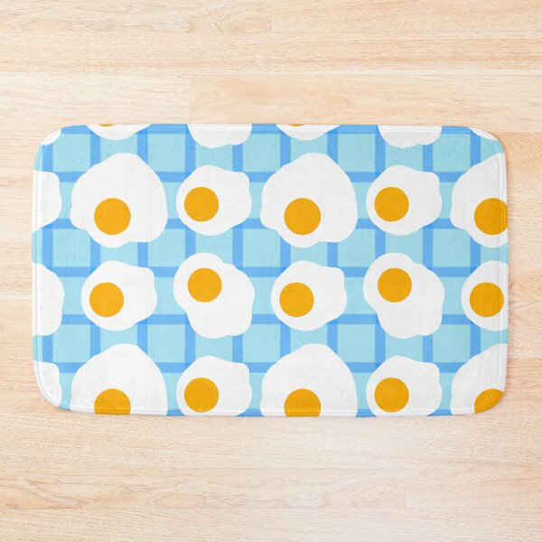 Item preview, Fried Egg Breakfast Pattern designed and sold by ClarissaDoodles.