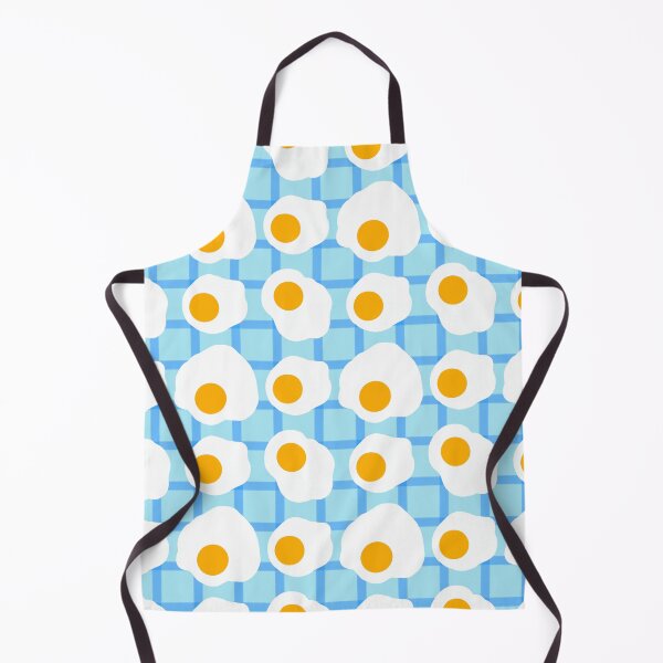 Item preview, Fried Egg Breakfast Pattern designed and sold by ClarissaDoodles.