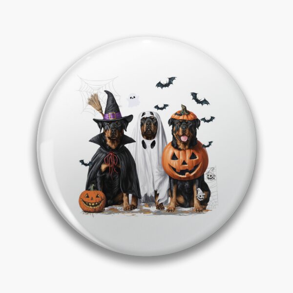 Item preview, Spooky Ghost Rottweiler Pumpkin Halloween Dog Lover designed and sold by Pet  Designs.