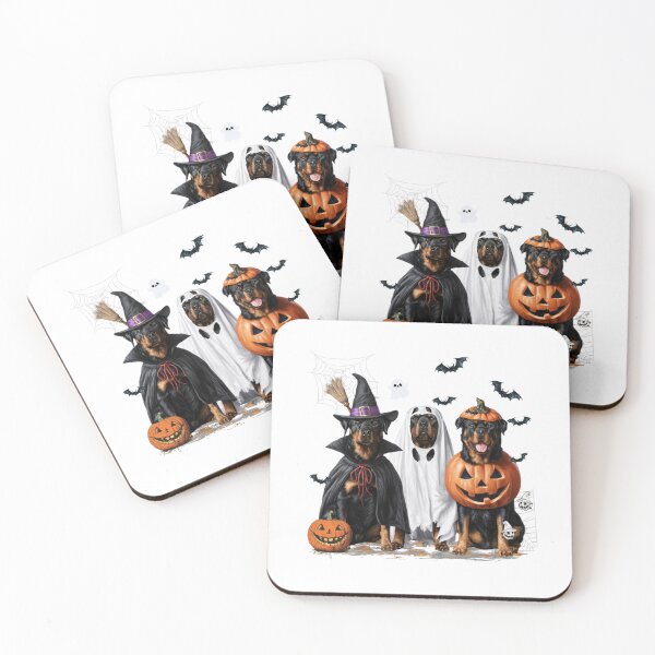 Item preview, Spooky Ghost Rottweiler Pumpkin Halloween Dog Lover designed and sold by Pet  Designs.