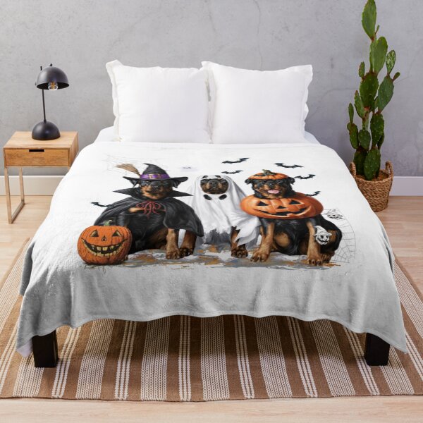 Item preview, Spooky Ghost Rottweiler Pumpkin Halloween Dog Lover designed and sold by Pet Designs.