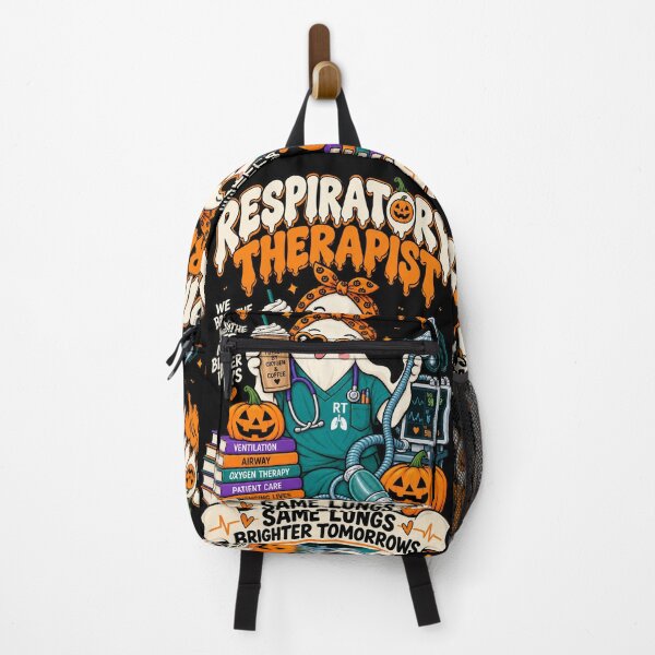 Item preview, Respiratory Therapist Same Lungs Brighter Tomorrows .. Halloween RT designed and sold by Ridaelb.