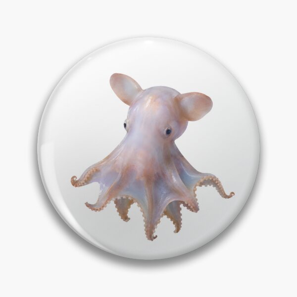 Item preview, Dumbo Octopus Grimpoteuthis Deep Sea Print designed and sold by Helt-enkelt.