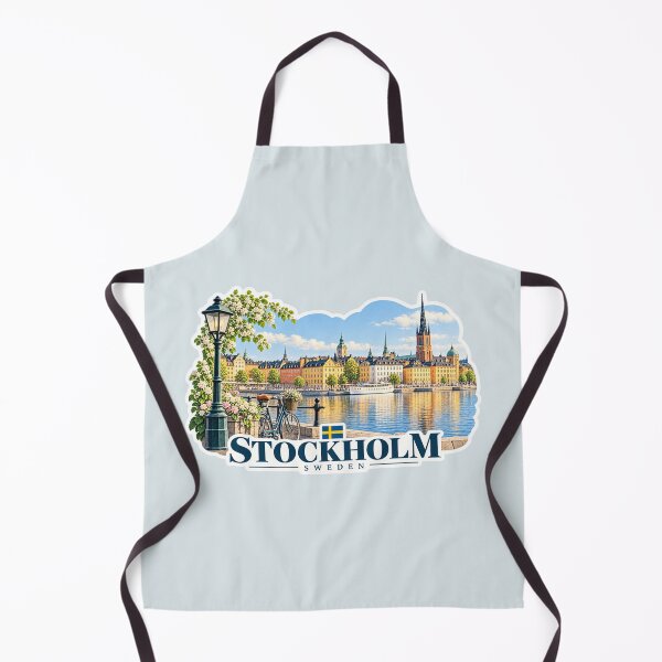 Item preview, Stockholm Travel Swedish City Scandinavian Design designed and sold by Sasas Design.