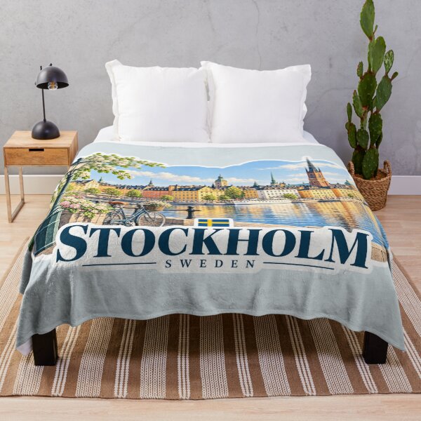 Item preview, Stockholm Travel Swedish City Scandinavian Design designed and sold by Sasas Design.