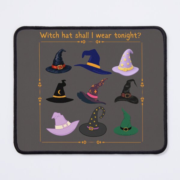 Item preview, Witch Hat Shall I Wear Tonight Halloween Witch Gift Ideas designed and sold by Wordfall.