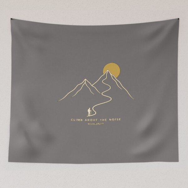 Item preview, Climb Above the Noise designed and sold by WakeUpByLP.