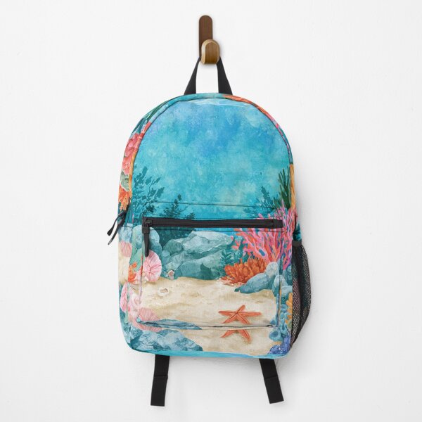 Item preview, Under the sea, coral reef seascape designed and sold by dcrc.