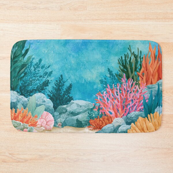 Item preview, Under the sea, coral reef seascape designed and sold by dcrc.