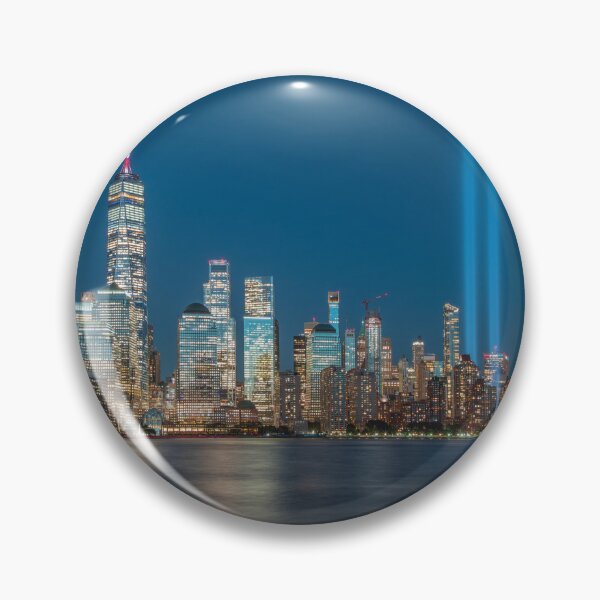 Item preview, New York City Skyline - Manhattan Tribute in Light  designed and sold by DGMaxShop.