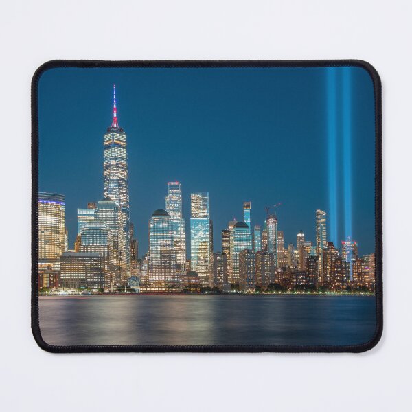 Item preview, New York City Skyline - Manhattan Tribute in Light  designed and sold by DGMaxShop.