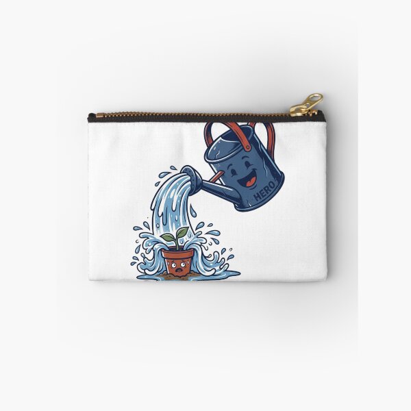 Item preview, Hero Watering Can Funny Overwatering Plant Drowning Retro Art designed and sold by mood-draftsman.