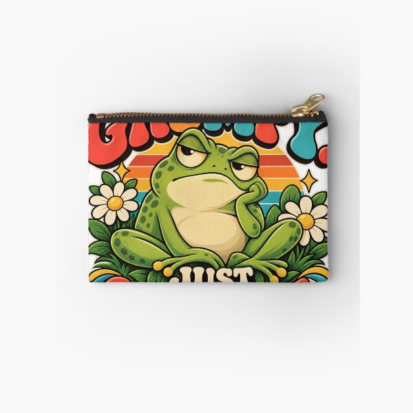 Item preview, Not Grumpy Just Selective – Funny Retro Frog designed and sold by FaithArt777.