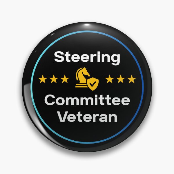 Item preview, Steering Committee Veterans - Funny SAP Team Badge designed and sold by HypercareClub.