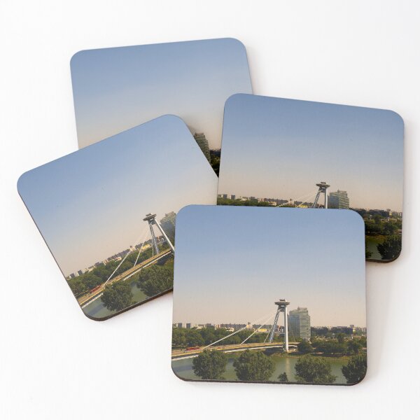 Item preview, Bratislava's UFO Bridge Across the Danube designed and sold by BadWolfStudios.