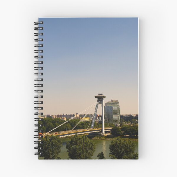 Item preview, Bratislava's UFO Bridge Across the Danube designed and sold by BadWolfStudios.