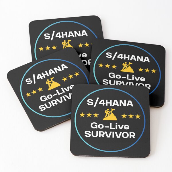 Item preview, SAP S/4HANA Project Badge Gift for Team Coworker designed and sold by HypercareClub.