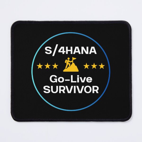 Item preview, SAP S/4HANA Project Badge Gift for Team Coworker designed and sold by HypercareClub.