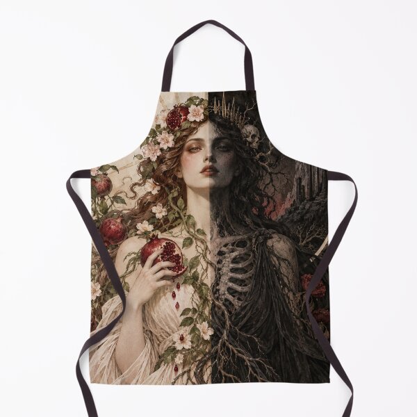 Item preview, Persephone Between Bloom and Bone - Underworld Mythology designed and sold by ArtisElec.