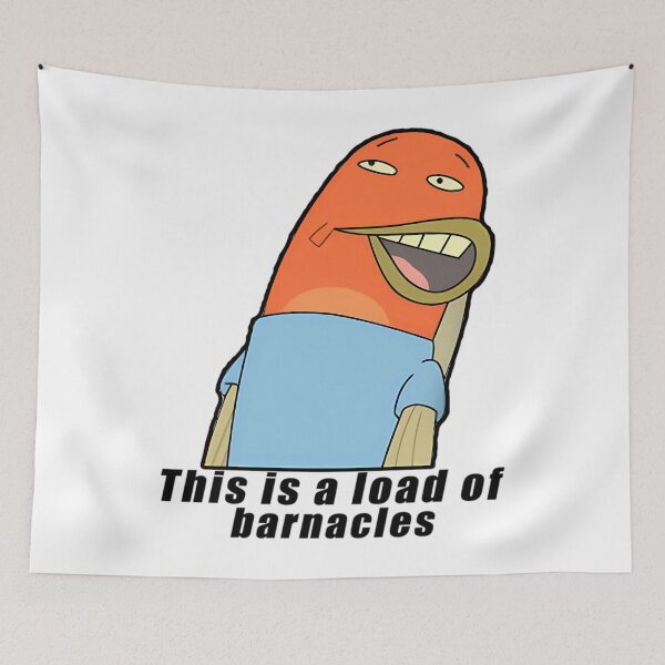 Item preview, This Is A Load Of Barnacles Sticker designed and sold by CariHodges.