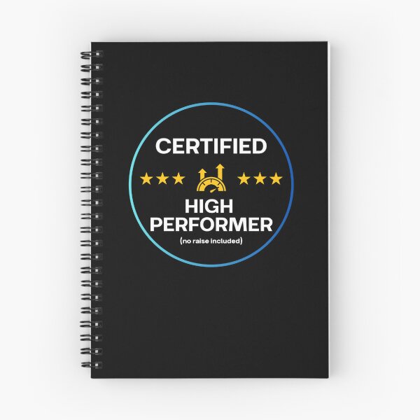 Item preview, Certified High Performer Badge Gift for Team Coworker designed and sold by HypercareClub.