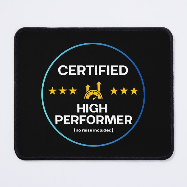 Item preview, Certified High Performer Badge Gift for Team Coworker designed and sold by HypercareClub.