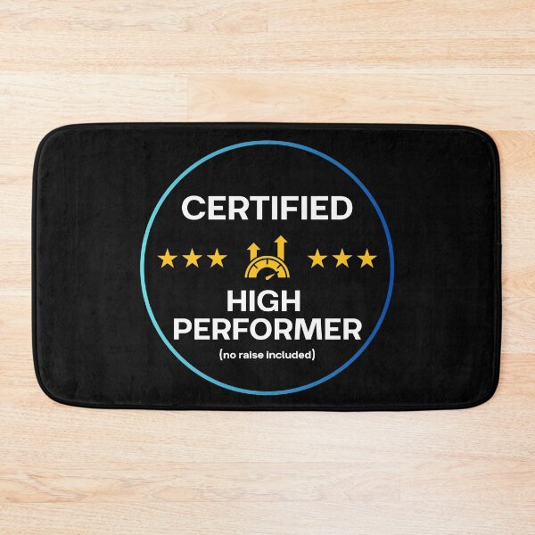 Item preview, Certified High Performer Badge Gift for Team Coworker designed and sold by HypercareClub.