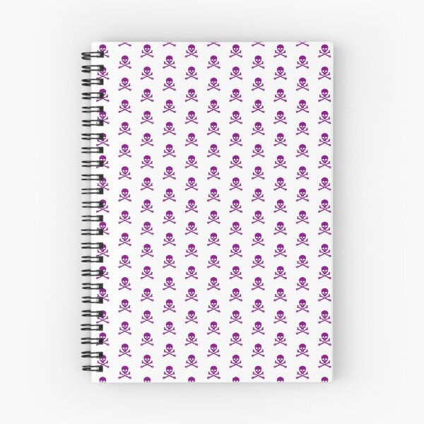 Item preview, Purple Pirate Skull Crossbones Design designed and sold by pattern-archive.