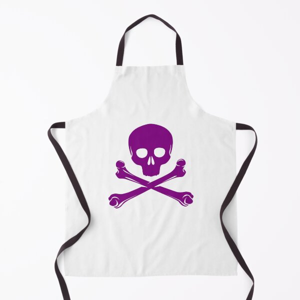 Item preview, Purple Pirate Skull Crossbones Design designed and sold by pattern-archive.