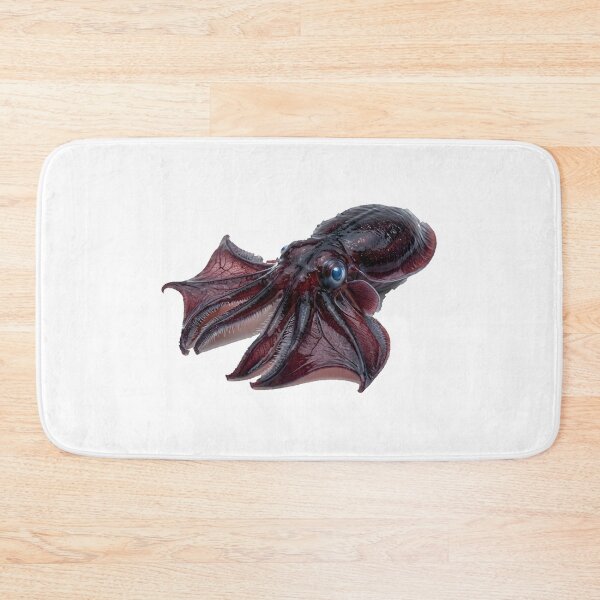 Item preview, Vampire Squid Vampyroteuthis Deep Sea Art designed and sold by Helt-enkelt.