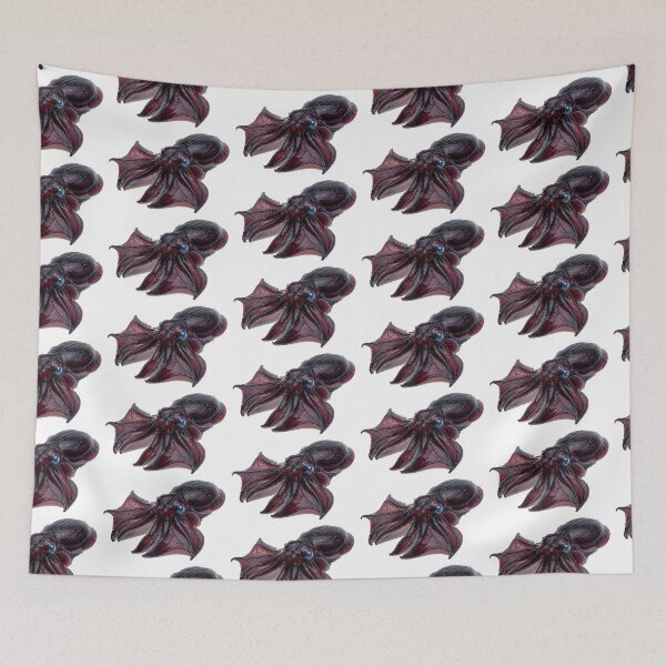 Item preview, Vampire Squid Vampyroteuthis Deep Sea Art designed and sold by Helt-enkelt.