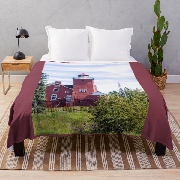 Item preview, Two Harbors Lighthouse Minnesota designed and sold by Debra Martz.