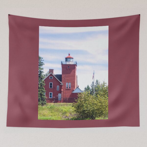 Item preview, Two Harbors Lighthouse Minnesota designed and sold by Debra Martz.
