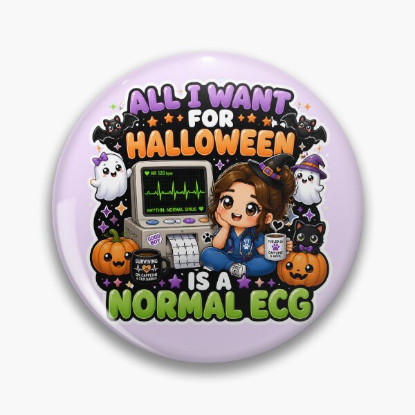 Item preview, All I Want for Halloween Is a Normal ECG — Veterinary Cardiology designed and sold by Bettybee00.