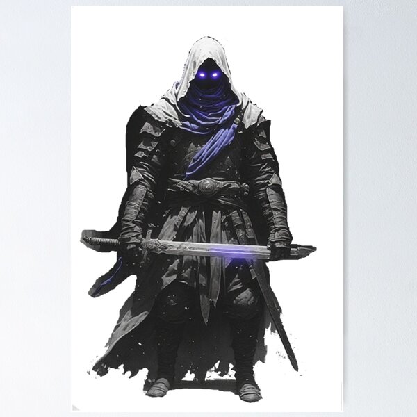 Item preview, Hooded Assassin Glowing Eyes designed and sold by YAM716.