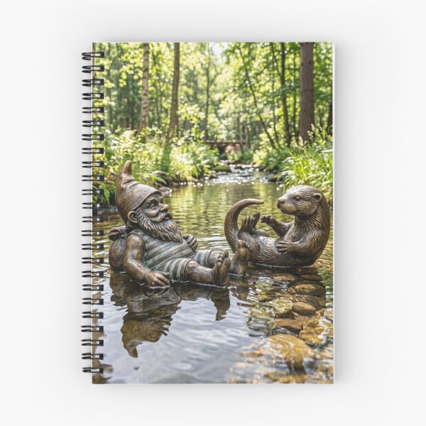 Item preview, Otter Gnome Art Print – Otter Lover Gift, Poland Travel Decor designed and sold by Purrfecta.