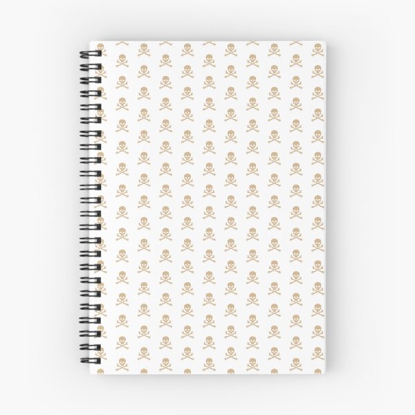 Item preview, Tan Pirate Skull Crossbones Design designed and sold by pattern-archive.