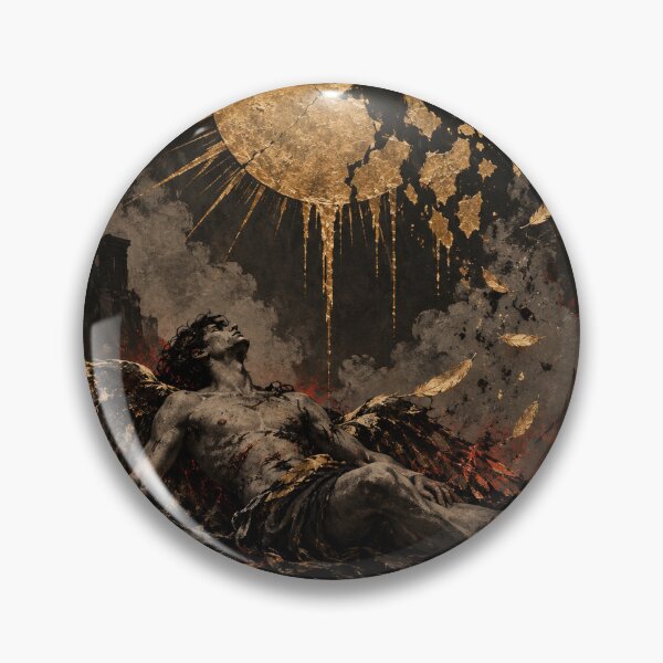 Item preview, Icarus Beneath a Broken Sun - Fallen Wings Mythology designed and sold by ArtisElec.